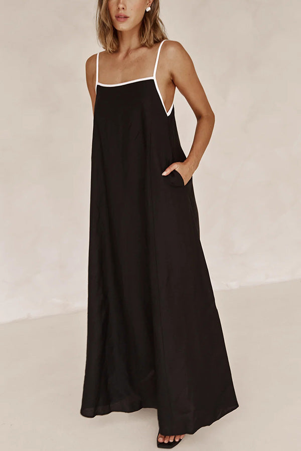 Aura - Vestido con tirantes