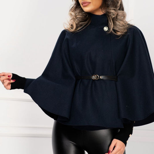 Abrigo con cinturón