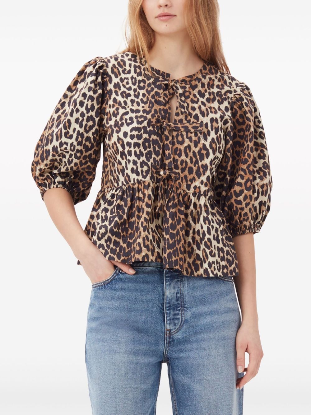 Blusa de leopardo