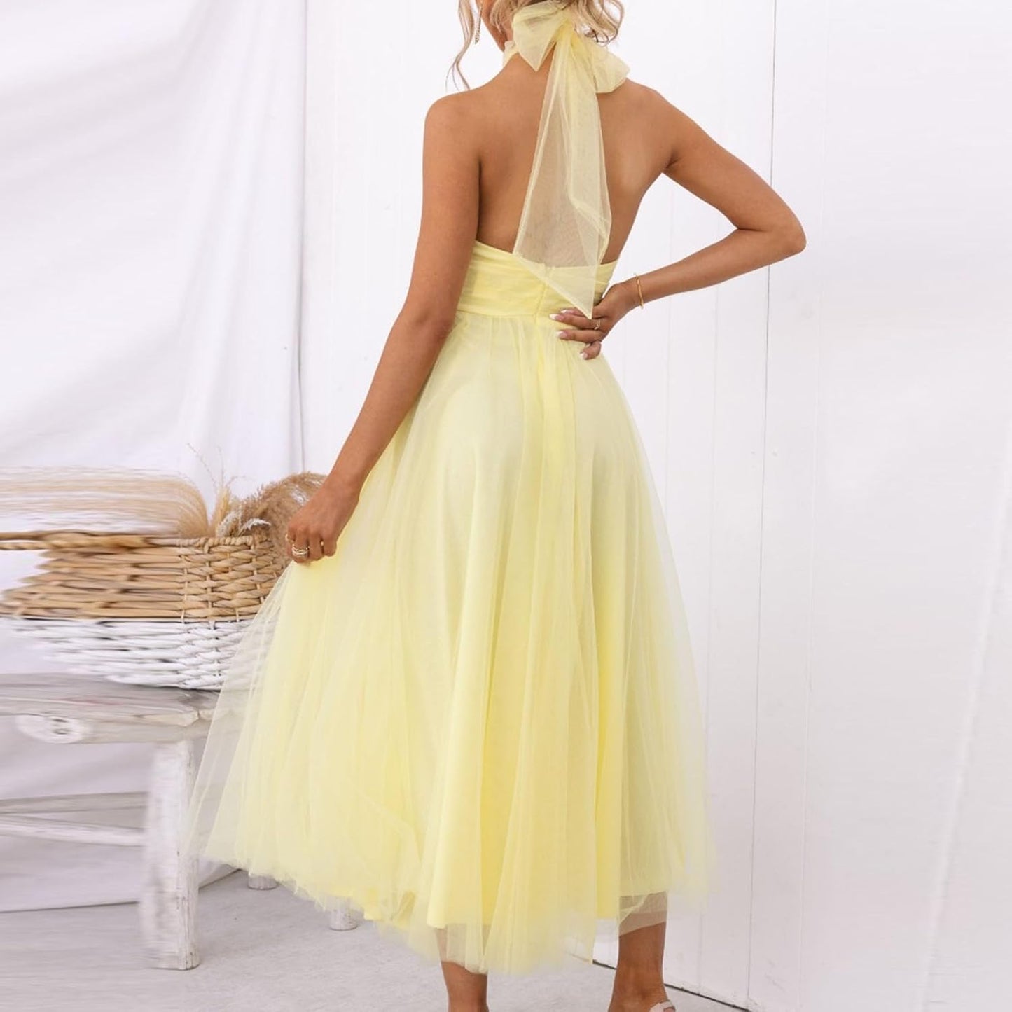 Dolce | Vestido con falda de tull