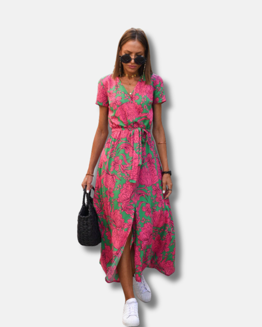 Lola - Vestido largo estampado