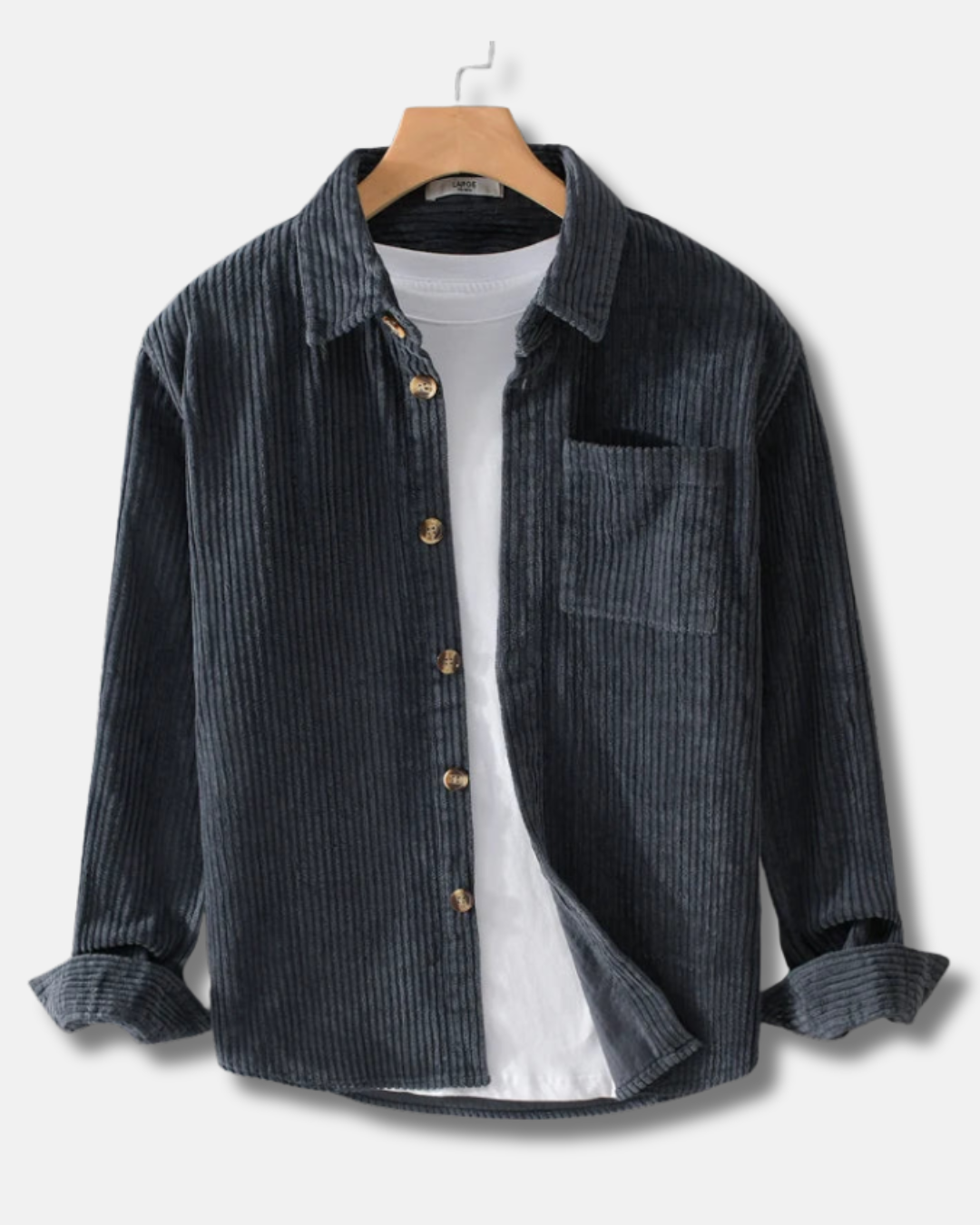 LONDON | Sobrecamisa de pana suave