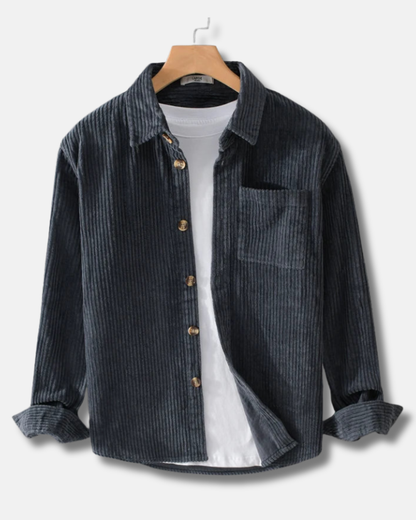 LONDON | Sobrecamisa de pana suave