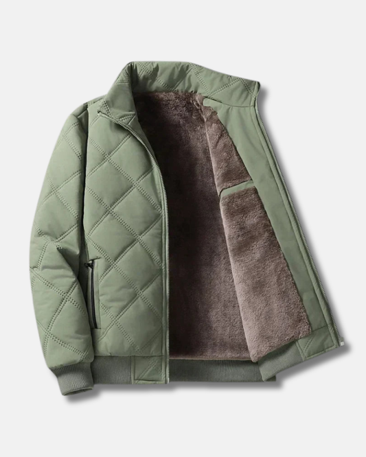 ARAGÓN | Abrigo forrado con cremallera