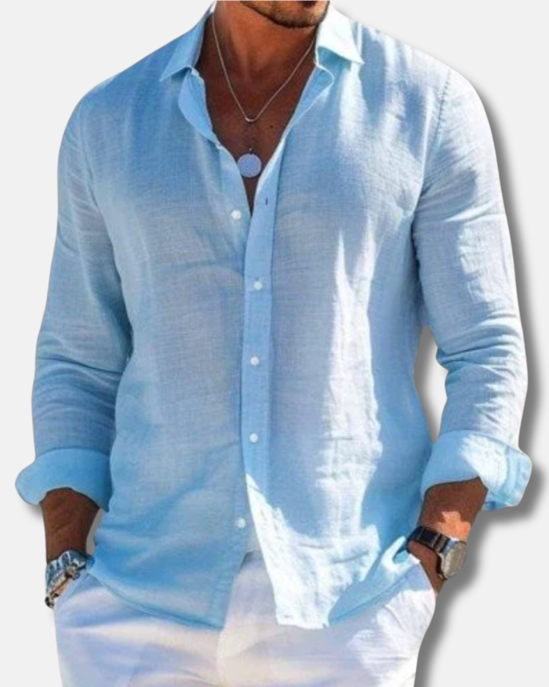 Camisa casual para hombre