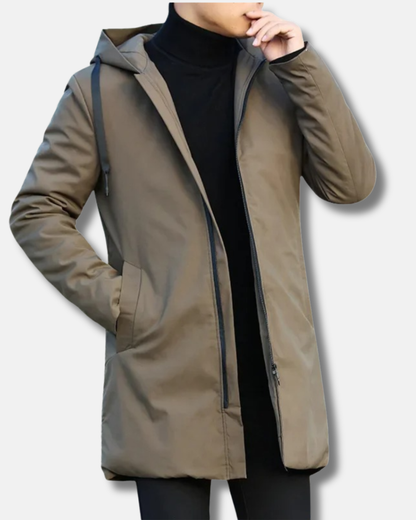 Cortavientos elegante para hombre