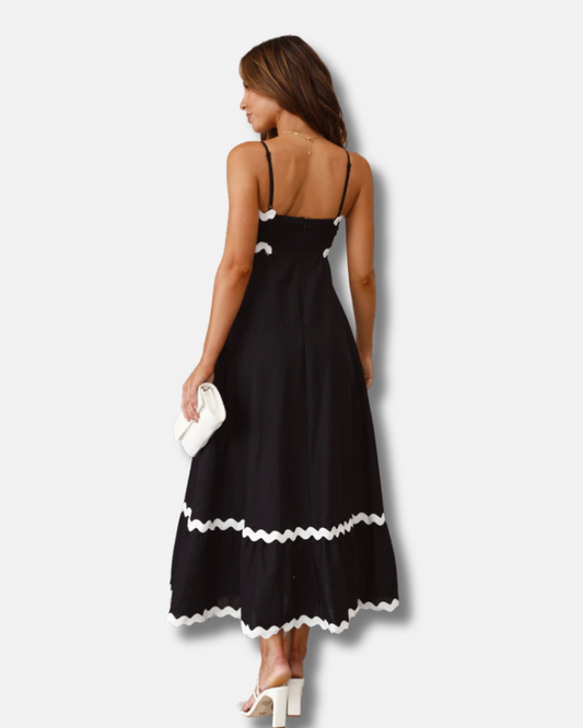 Karma - Vestido largo de tirantes