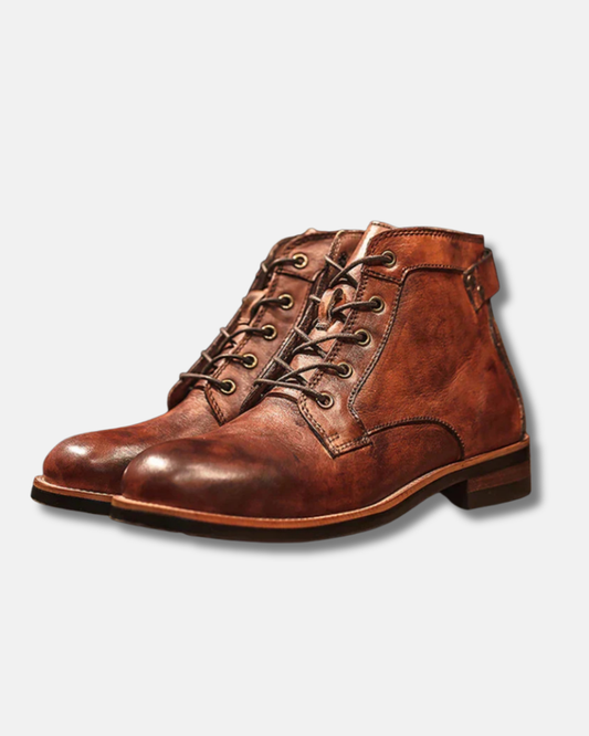 Fanum | Botas para Hombre de Punta Redonda Retro