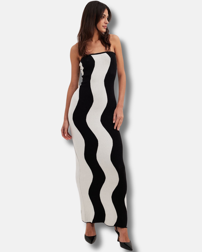 Habana - Vestido largo de punto fino