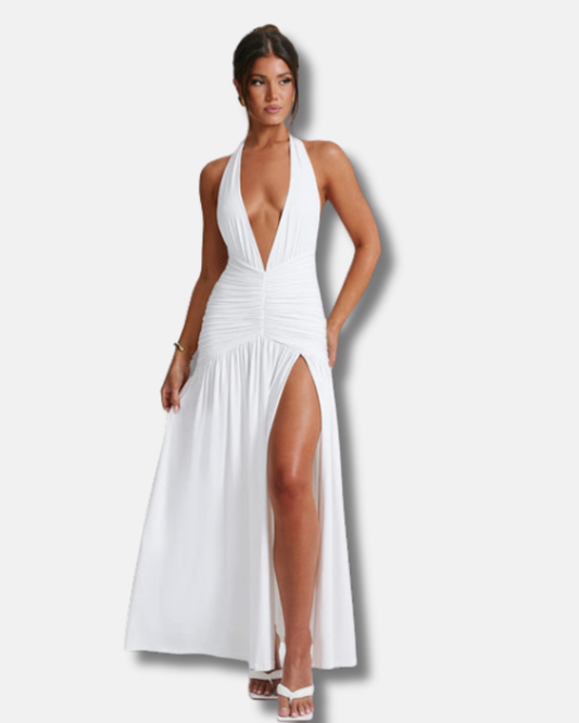 Maia - Vestido largo de tirantes