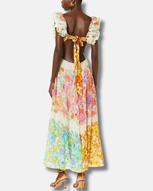 Kiara - Vestido estampado