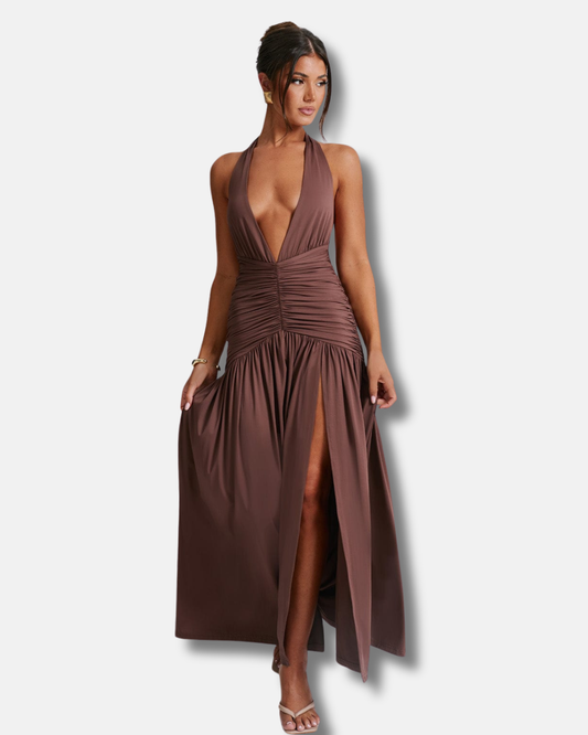 Maia - Vestido largo de tirantes