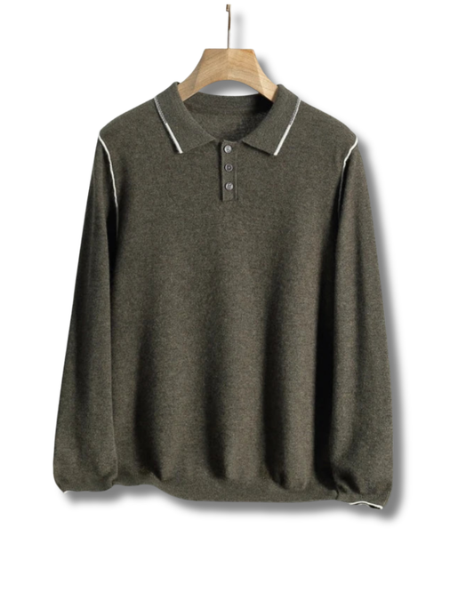 Polo de cachemira Saint-Tropez