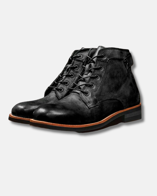 Fanum | Botas para Hombre de Punta Redonda Retro