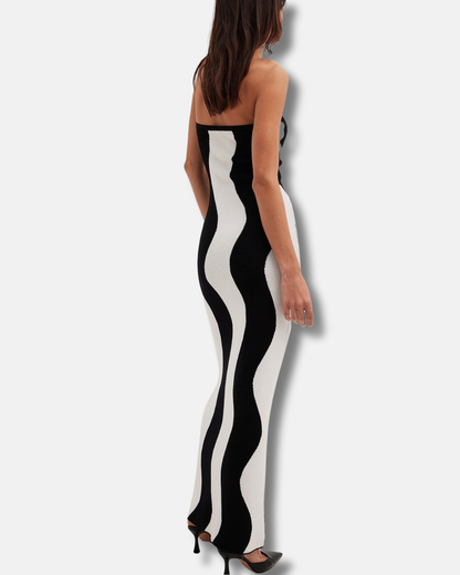 Habana - Vestido largo de punto fino