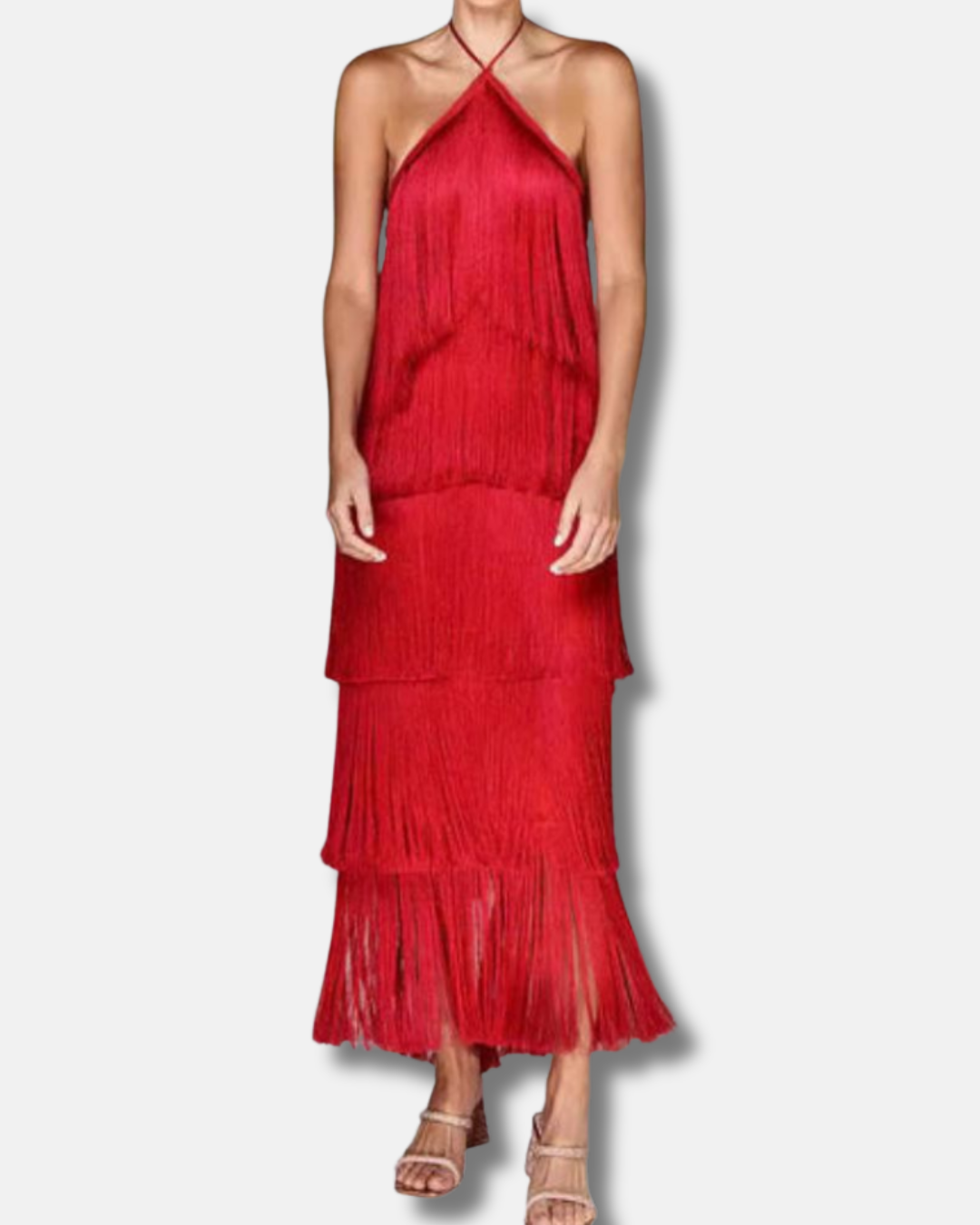 Edén | Vestido con borlas
