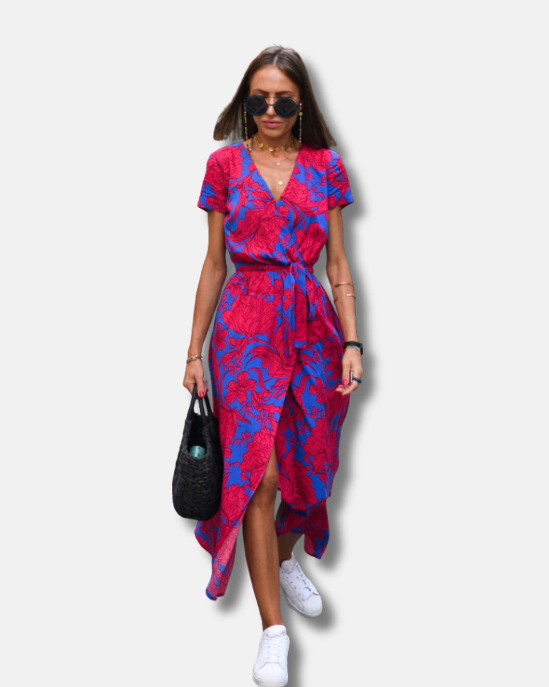 Lola - Vestido largo estampado