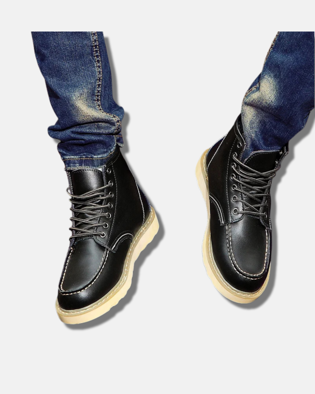 Muller – Botas de Cuero Genuino Retro