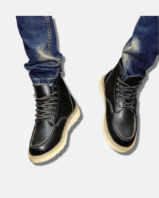 Muller – Botas de Cuero Genuino Retro