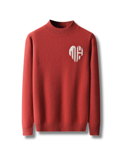 Jersey corazón de cachemira Bora Bora