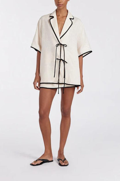 Set Relax de Dos Piezas Crudo