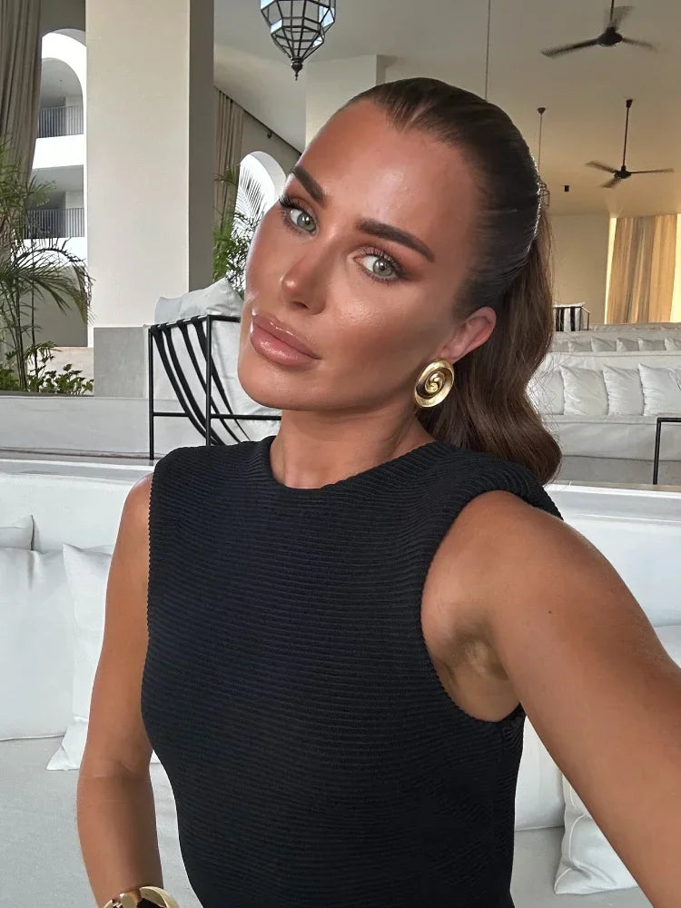 Ana | Vestido largo de flecos