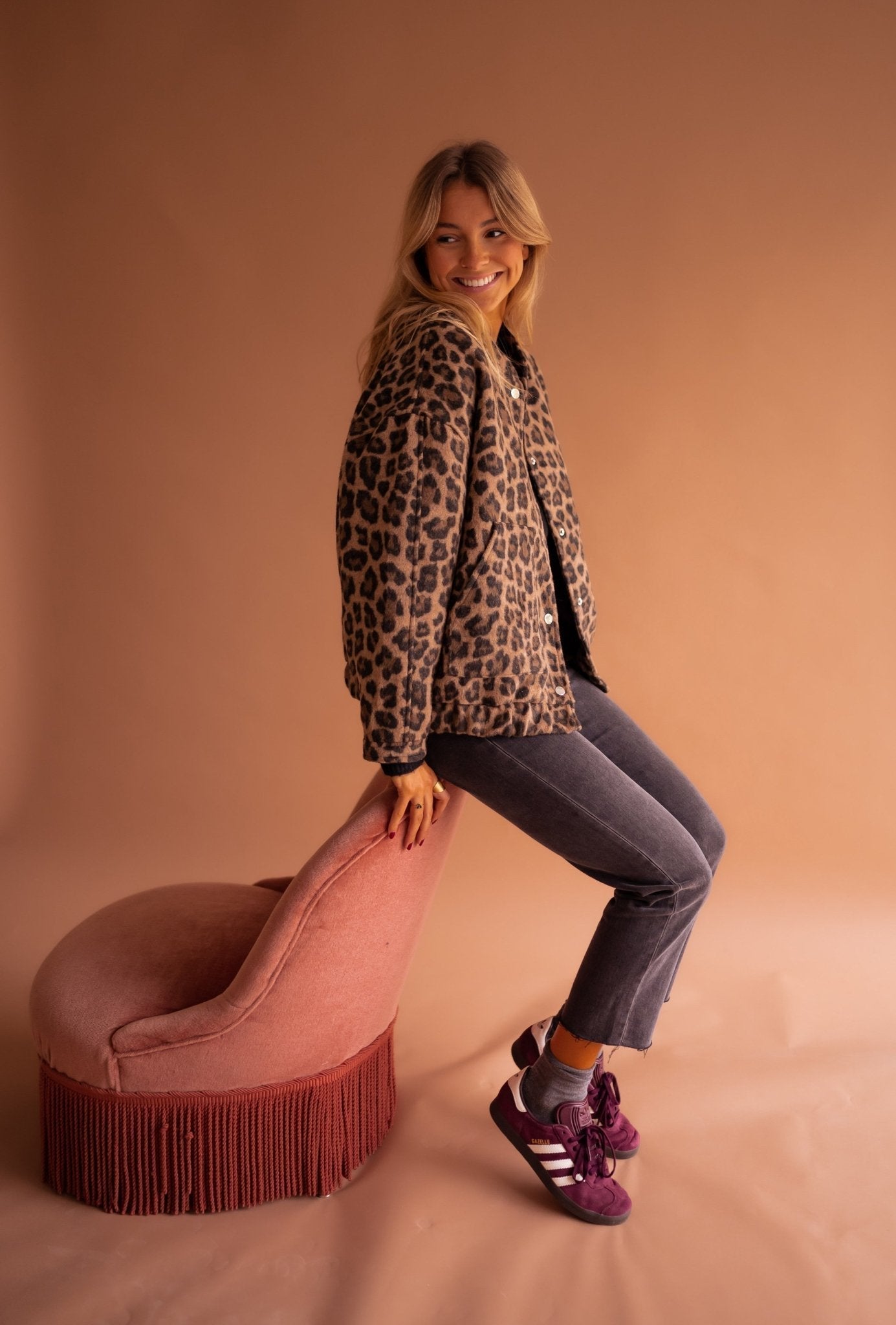 Charlene | Chaqueta de Leopardo